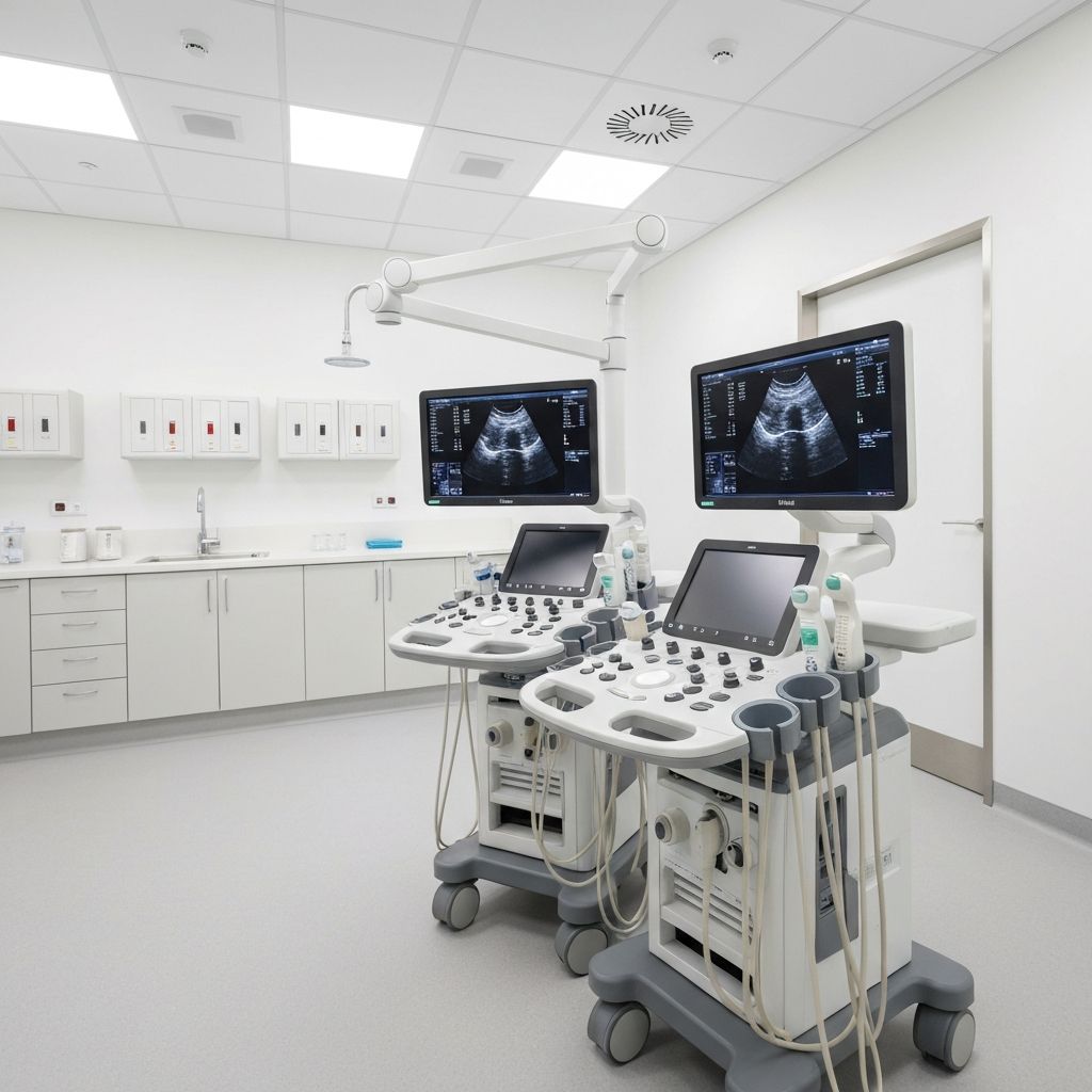 Nowoczesny sprzęt diagnostyczny USG