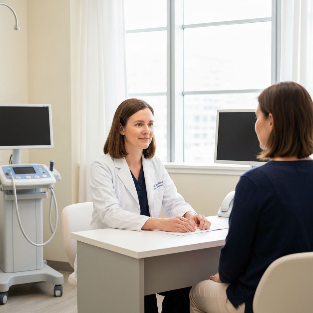 Konsultacja medyczna z ginekologiem